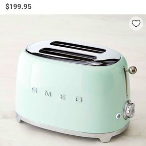 2-slice toaster by smeg